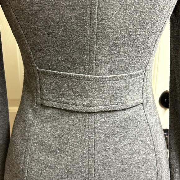 BAILEY 44 Grey Double Breasted Jacket with Pockets, Size XS, Pit to Pit 16” - Picture 8 of 9